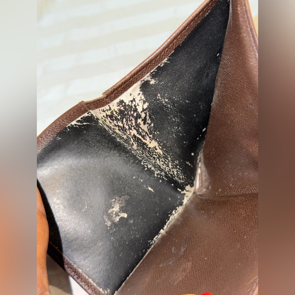 Louis Vuitton Brown Checkered Wallet - Picture 8 of 12